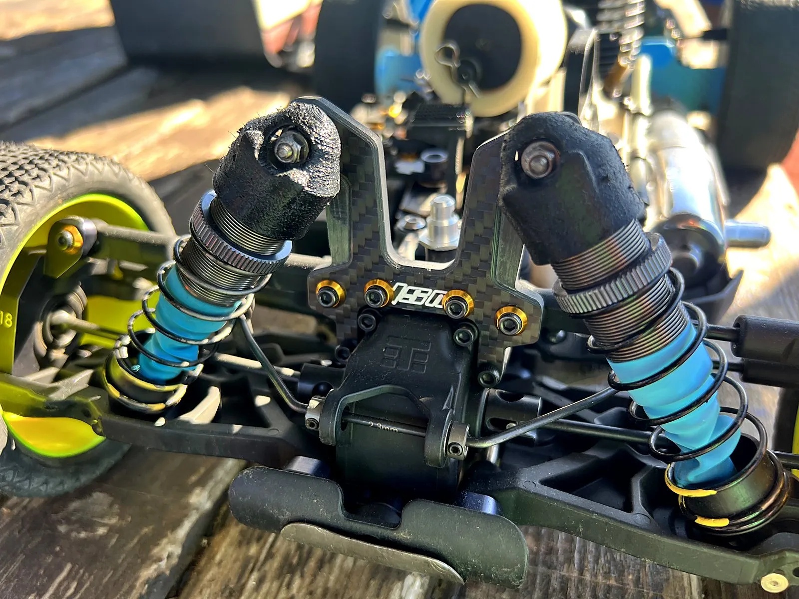 Arrière d'un buggy équipé de pièces JSN Concept